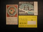 Cartes d'acheteur de Bruxelles et de Charleroi, Collections, Enlèvement ou Envoi, 1940 à 1960, Non affranchie, Bruxelles (Capitale)