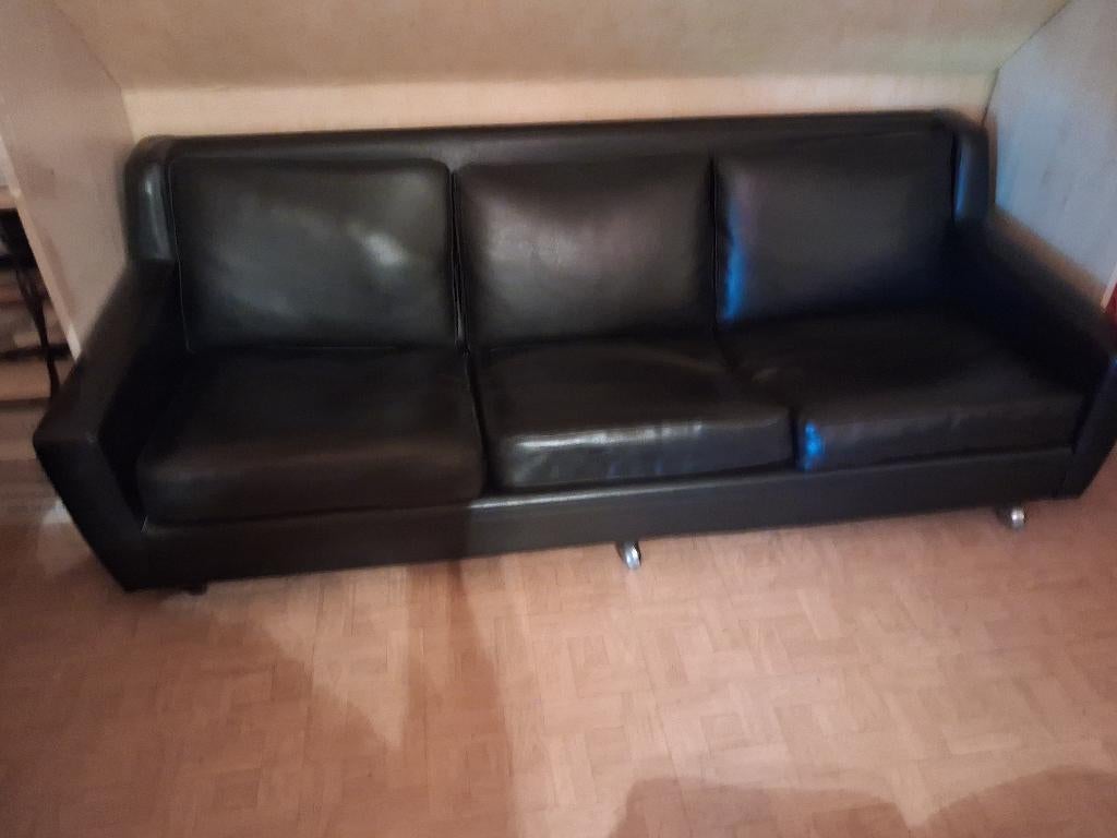 zetel, Huis en Inrichting, Ophalen, Gebruikt, 150 tot 200 cm, Driepersoons