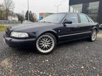 Audi A8 4.2 V8 Quattro oldtimer, Auto's, Automaat, 4200 cc, Blauw, Leder