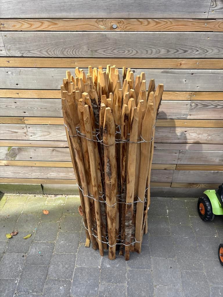 Kastanjehout schutting, Tuin en Terras, Ophalen, 1 tot 2 meter, Nieuw, 3 tot 6 meter