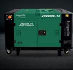 Generator Jungwille jw22000-T3, Doe-het-zelf en Bouw, Aggregaten, Ophalen, Dieselolie, Geluidgedempt, Nieuw