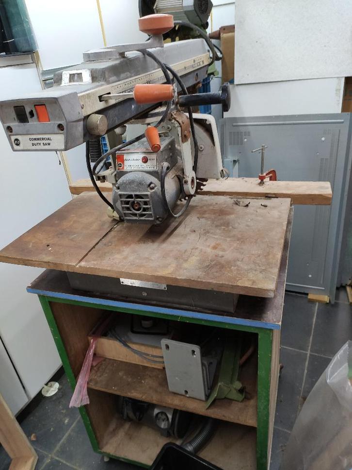 Scie radiale Black & Decker R 1450 type B, Bricolage & Construction, Outillage | Scies mécaniques, Utilisé, Autres types, Enlèvement