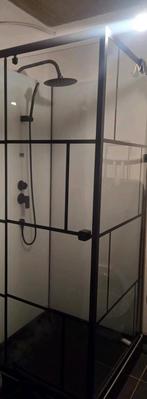 Douchecabine, zwart (90x90x90 cm)., Ophalen, Zo goed als nieuw