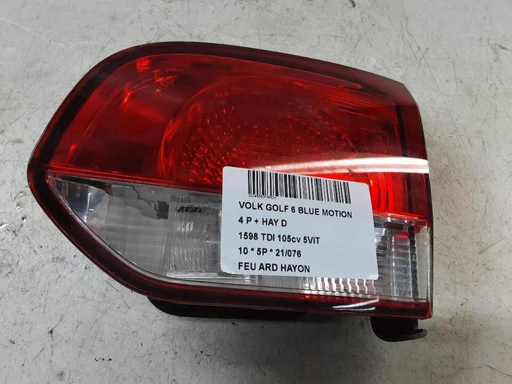 ACHTERLICHT RECHTS ACHTERKLEP Golf Plus (5M1 / 1KP), Auto-onderdelen, Verlichting, Volkswagen, Gebruikt