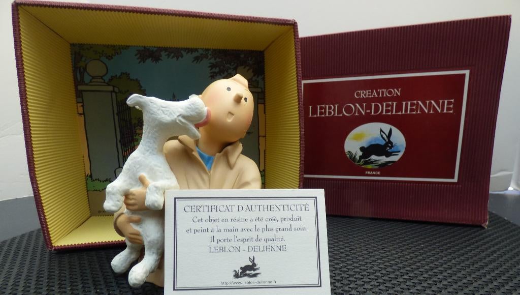 Tintin - Statuette Leblon-Delienne - Milou ange - Elément