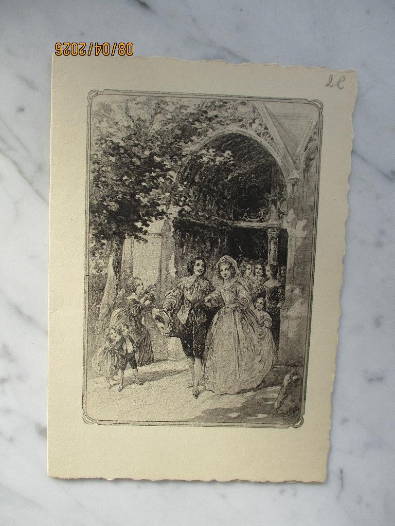 gedicht huwelijk Franz Witteryck Simone Marlier Dendermonde, Verzenden, Zo goed als nieuw