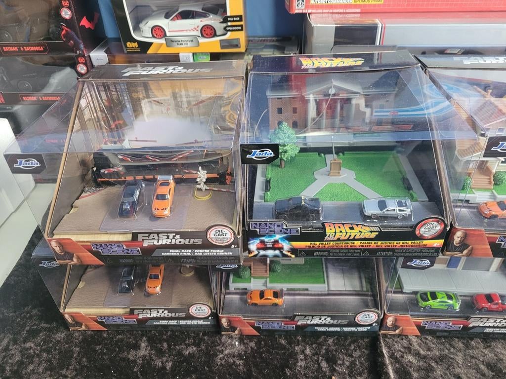 Een Paar fast and furious huizen en 1auto met pop splinter n, Ophalen of Verzenden