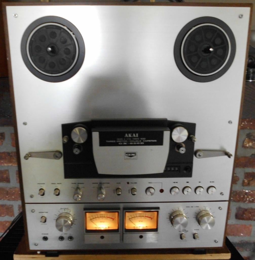 Akai - GX-650D (3 vitesses), TV, Hi-fi & Vidéo, Enregistreurs audio, Enlèvement, Magnétophone, Avec bandes