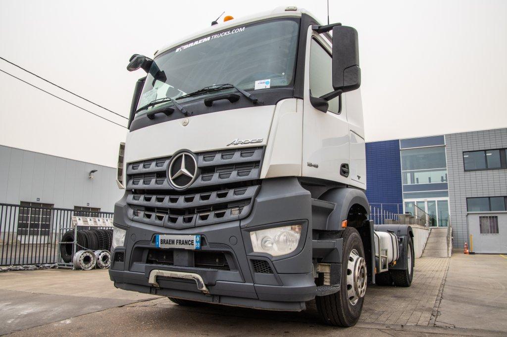 Mercedes-Benz AROCS(no Actros) 1845LS+E6+HYDRAULIQUE, Auto's, Vrachtwagens, Automaat, Achterwielaandrijving, Euro 6, Overige brandstoffen