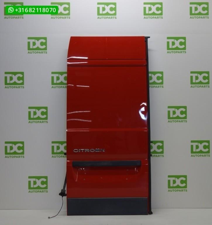 Fiat Ducato ('06-'18) Achterdeur links dicht rood, Arrière, Fiat, Enlèvement ou Envoi, Utilisé