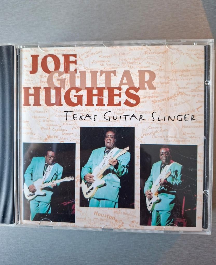Cd. Joe Guitar Hughes. Texas Guitar slinger., Ophalen of Verzenden