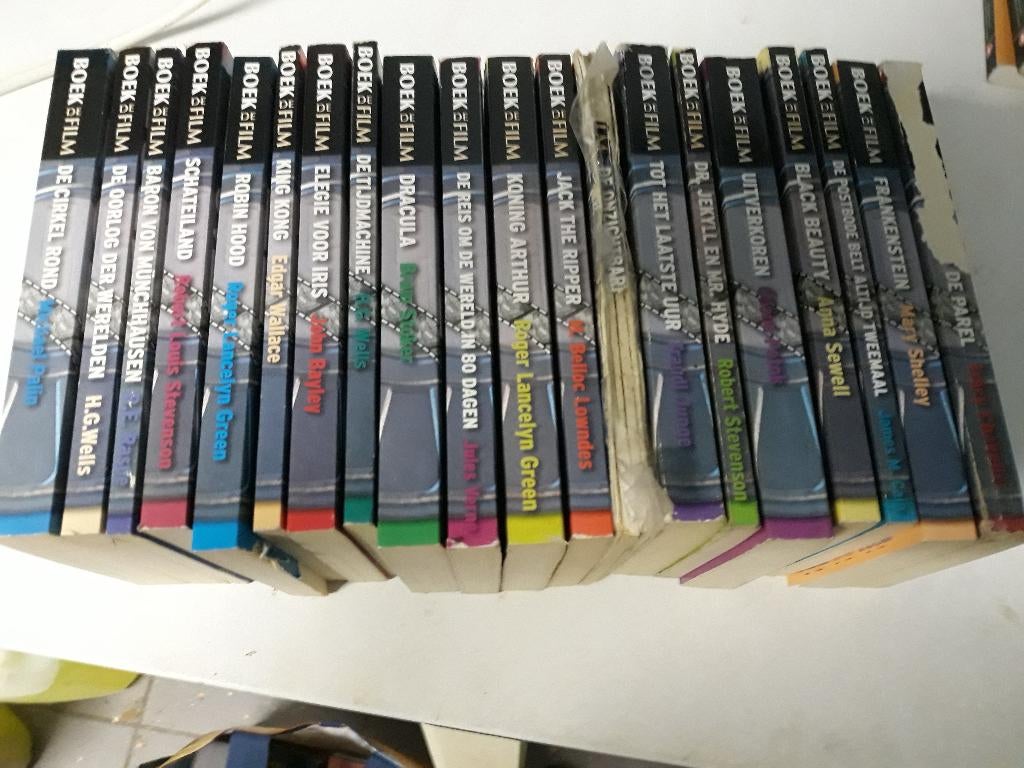 boeken de film reeks 20 stuks, Boeken, Film, Tv en Media, Ophalen of Verzenden