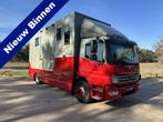 Roelofsen Mercedes-Benz Atego 1218 3-paards + koets paardenv, Auto's, Vrachtwagens, Zwart, Diesel, Euro 4, Te koop