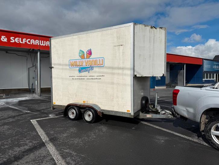 Aanhangwagen remork 2,6ton 2-asser, Autos : Divers, Remorques, Utilisé, Enlèvement