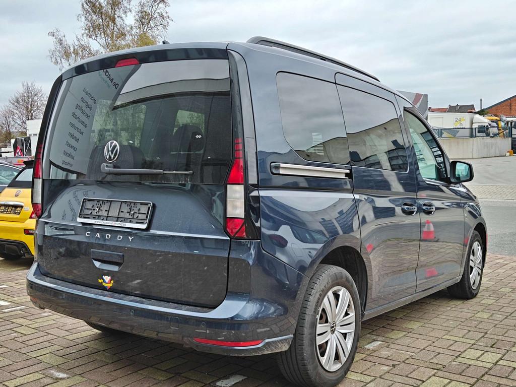 Volkswagen Caddy Basis (bj 2021), Auto's, Gebruikt, 4 cilinders, Blauw, 127 g/km