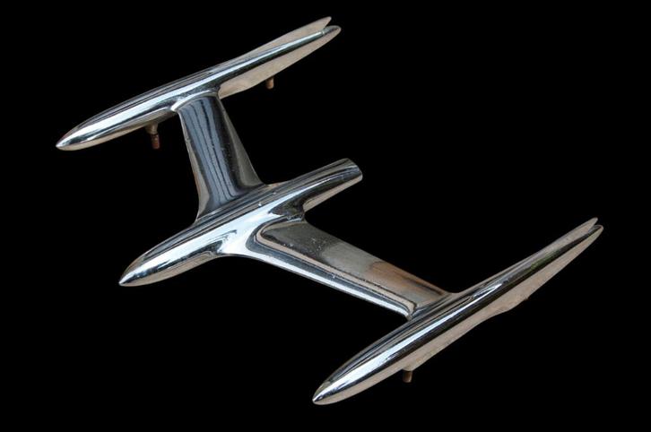 hood ornament embleem Oldsmobile 1955 USA Oldtimer, Antiek en Kunst, Curiosa en Brocante, Ophalen of Verzenden