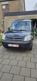 Citroën Berlingo 1.9D – 2005 – Betrouwbare bestelwagen, Voorwielaandrijving, Stof, Zwart, Zwart