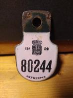 Enkele oude en zeer oude fietsplaten, Enlèvement ou Envoi, Utilisé