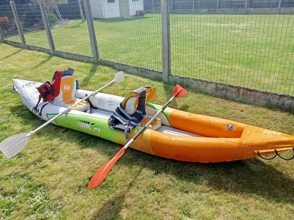 Kano, roeiboot, Ophalen