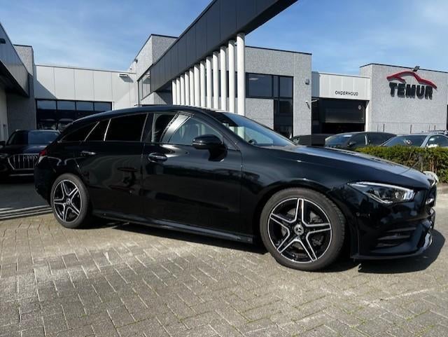 Mercedes CLA200d SB AMG Line Pano/Led 41000km!, Autos, Entreprise, Noir, 5 portes, Traction avant