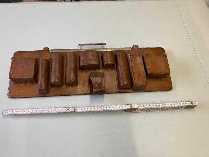 Oud/Antiek draagpaneel kapper, Antiek en Kunst, Antiek | Gereedschap en Instrumenten, Ophalen of Verzenden