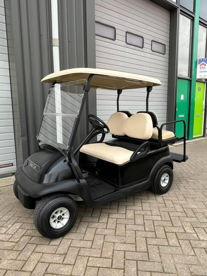 Electrische golfkar 2 of 4 persoons flipflop perfecte staat, Sport en Fitness, Golf, Zo goed als nieuw, Ophalen