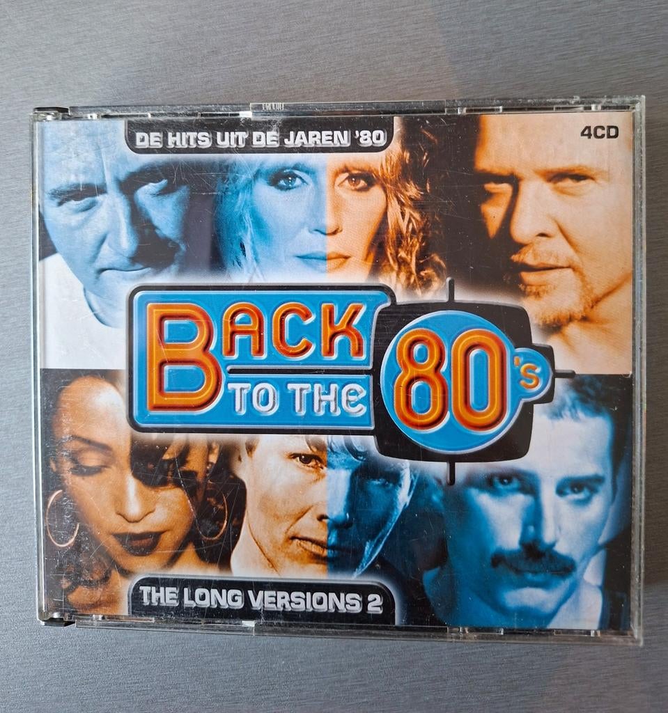 Boîte de 4 CD. Retour aux années 80. The Long Versions 2 (So, Enlèvement ou Envoi