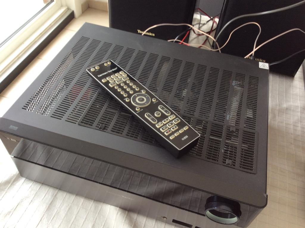 Receiver Harman/kardon HK3490 + afstandsbediening, Ophalen of Verzenden, Zo goed als nieuw