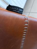 6 stoelen, bleek bruin,merk castle line, Brun, Enlèvement, Autres matériaux, Modern