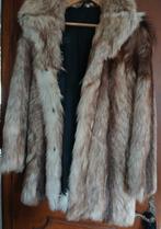 Pelsmantel te koop, Kleding | Dames, Gelegenheidskleding, Overige typen, Beige, Gedragen, Ophalen