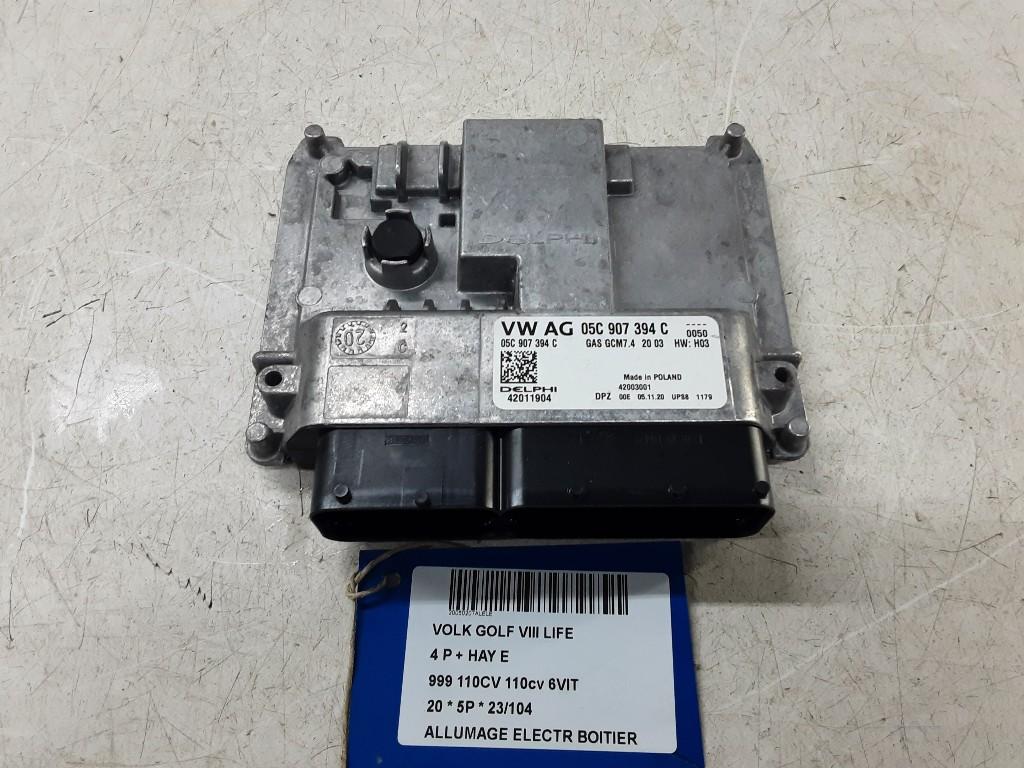 ONTSTEKINGSMODULE Volkswagen Golf VIII (CD1) (5C0907394C), Gebruikt, Volkswagen, Mevr. I. Hauben, Rue de l'Espoir 34 34
4030  GRIVEGNÉE, BE