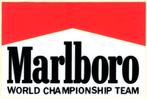 Marlboro World Championship Team sticker #1, Verzamelen, Verzenden, Nieuw