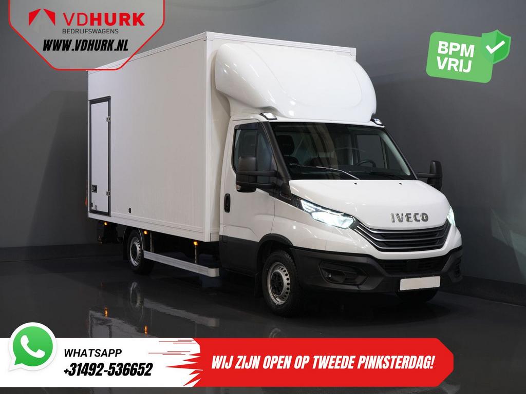 Iveco Daily 35S18HV 3.0 Aut. ZF BPM VRIJ! Bakwagen Laadklep/, Autos, Camionnettes & Utilitaires, Entreprise, ABS, Régulateur de distance