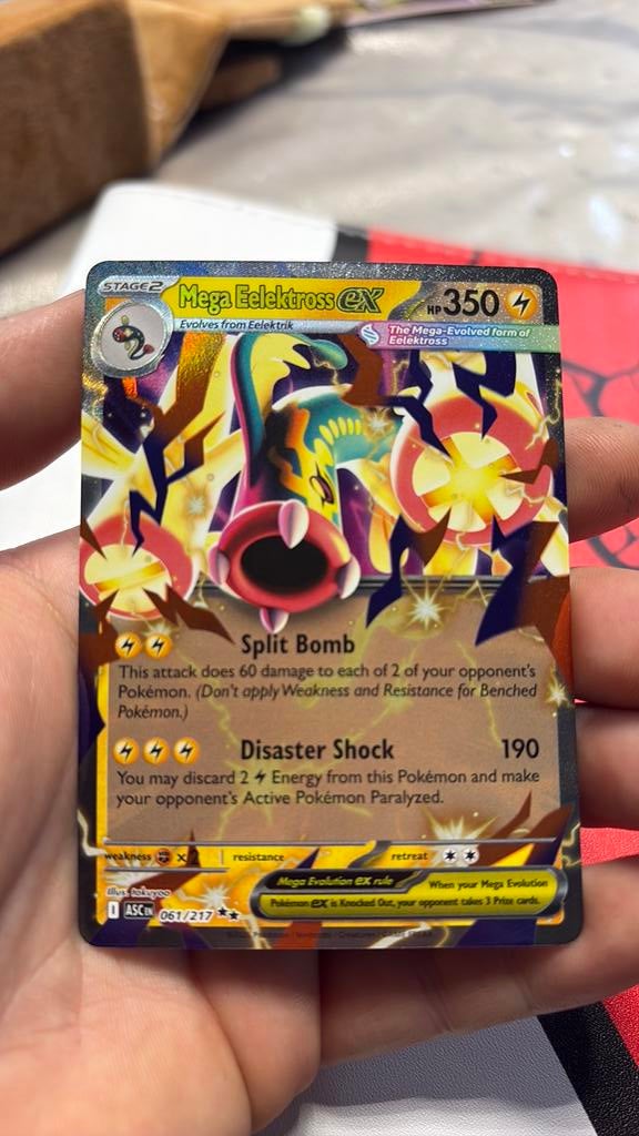 Mega Eelektross Ex Ascended Heroes, Ophalen, Zo goed als nieuw