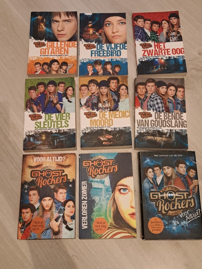 Collectie ghost rockers boeken, Ophalen of Verzenden