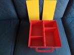 lego 4 opbergboxen met platen, Ophalen of Verzenden, Gebruikt, Losse stenen, Lego