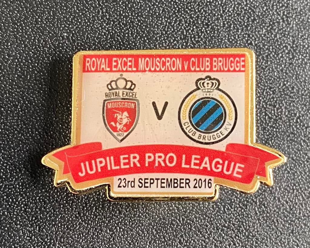 Pin 2016 Club Brugge Royal Excel Moucron, Ophalen of Verzenden, Zo goed als nieuw