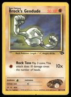 Brock's Geodude 68/132 - Gym Challenge (EX), Verzenden, Gebruikt