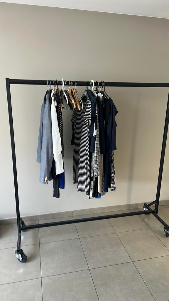 Metalen kledingrek, zeer sterk gelast. Zie info, Enlèvement, Utilisé