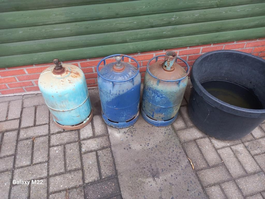 Gasflessen, Ophalen of Verzenden