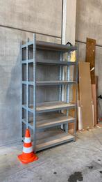 2 stuks Ironside metalen rekken., Jardin & Terrasse, Stockage & Armoires de jardin, Enlèvement, Comme neuf, Bois