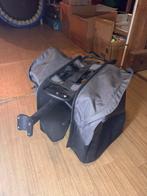 Porte-bagages tige de selle + Double sacoche vélo, Enlèvement, Comme neuf