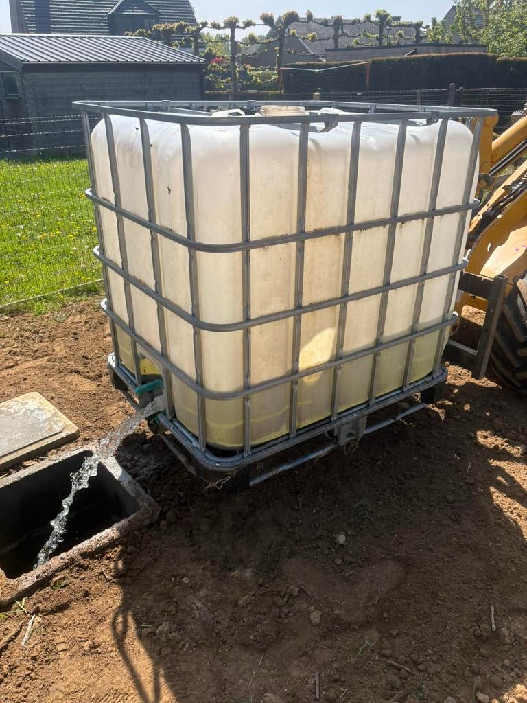 Ibc 1000l, Tuin en Terras, Regentonnen, Ophalen, Gebruikt