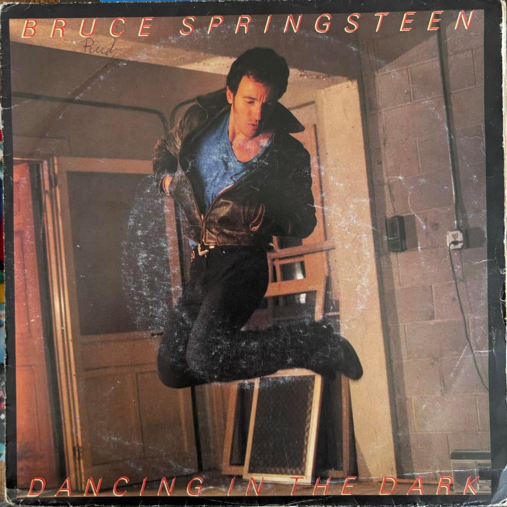Bruce Springsteen - dancing in the dark - pink cadillac 1984, Ophalen of Verzenden