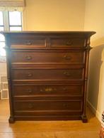 Commode et tables de chevet., 25 à 50 cm, 5 tiroirs ou plus, 100 à 150 cm, Enlèvement