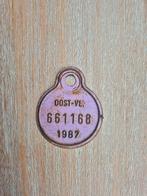 Fietsplaat 1987, Verzamelen, Ophalen