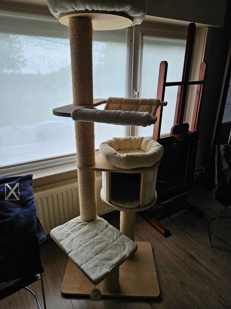 Hoge kattenkrabpaal, Ophalen, Krabpaal