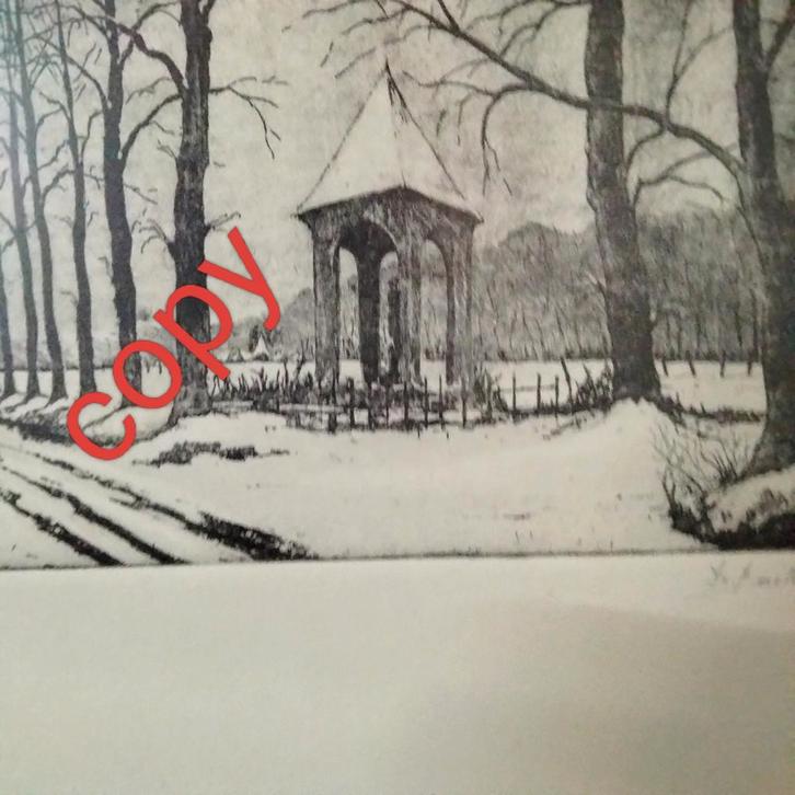 Ets Kapel in Herzele, Antiquités & Art, Art | Dessins & Photographie, Enlèvement