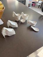 Aperitieflepels, Ophalen