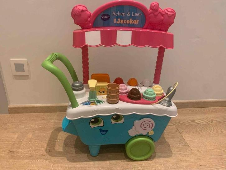 VTech Schep & Leer IJscokar - in perfecte staat, Enfants & Bébés, Jouets | Vtech, Enlèvement ou Envoi